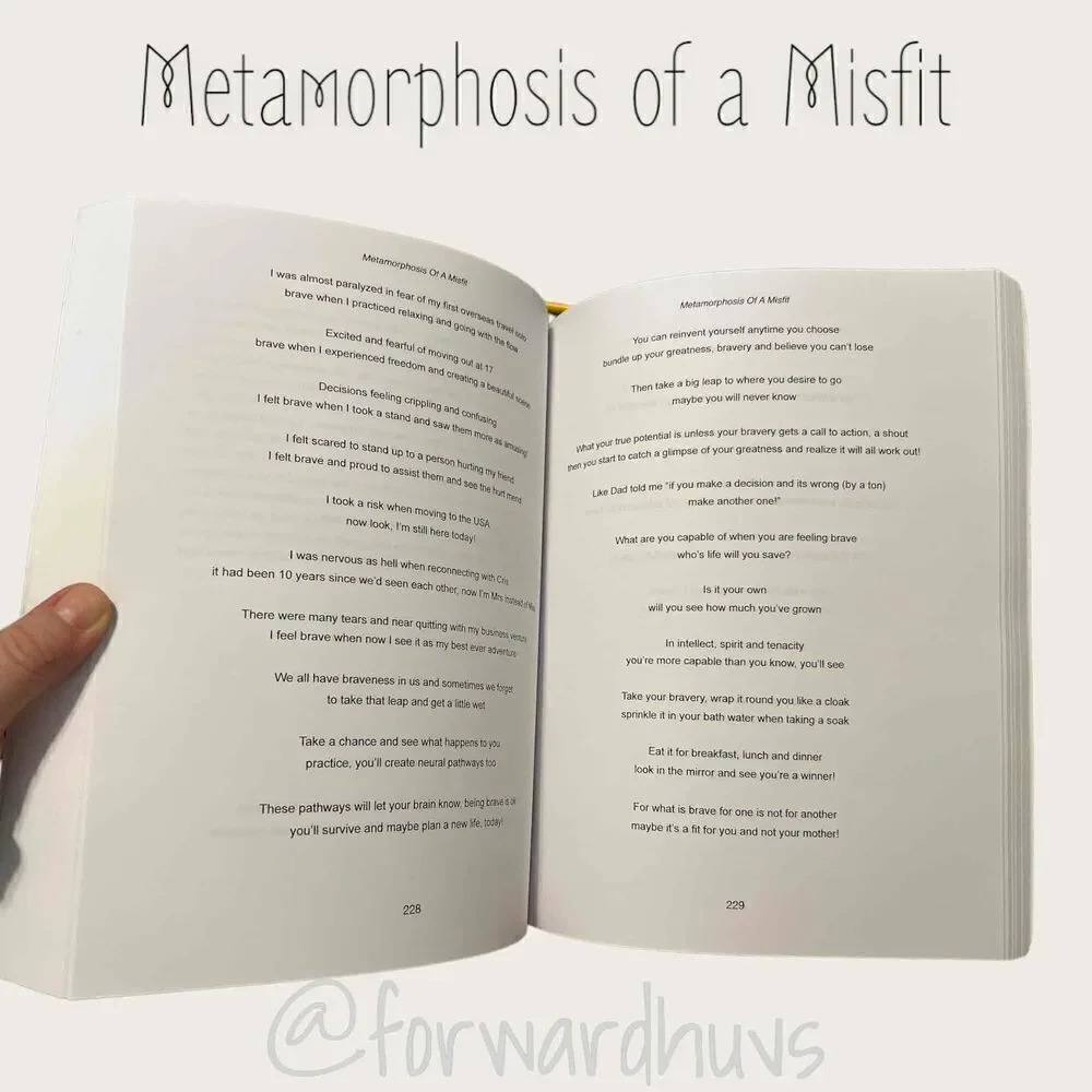 Metamorphosis of A Misfit: Finding Your Truth & Tribe - Workbook - Read